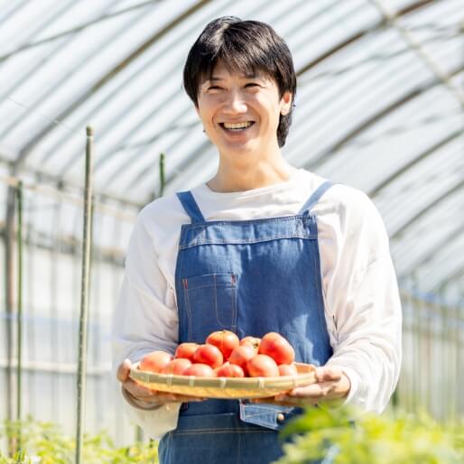 トマト男 中村のポートレート